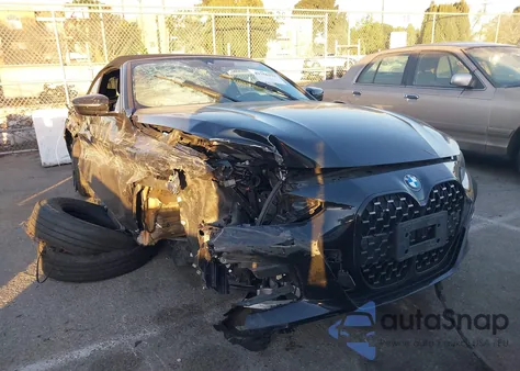 2023 BMW 430I из США, поврежденный, VIN WBA23AT02PCL61138